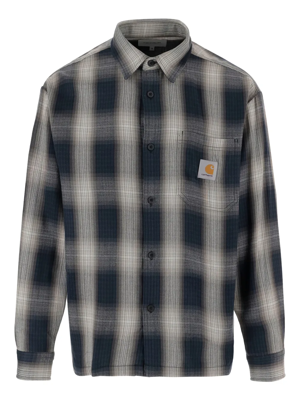 Carhartt WIP button checked shirt | azul | Image 1