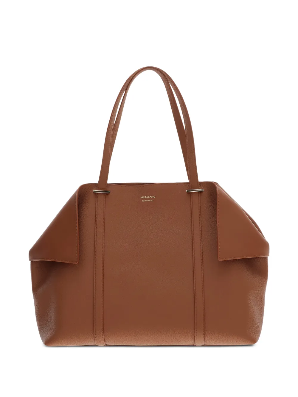 Ferragamo Folded tote bag - Marrone