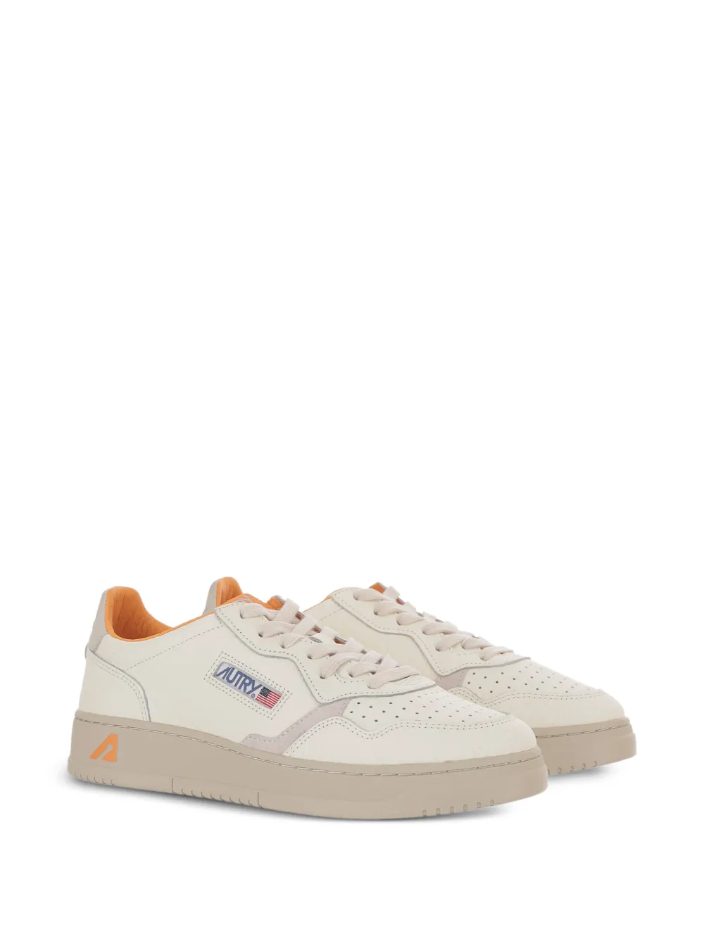 Autry Medalist perforated suede inserts trainers | Low-Tops | Image 2