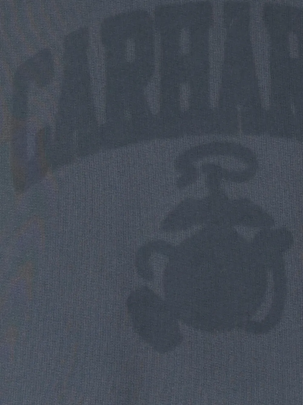  Carhartt Wip Logo-print Crew-neck Sweatshirt - Blue 