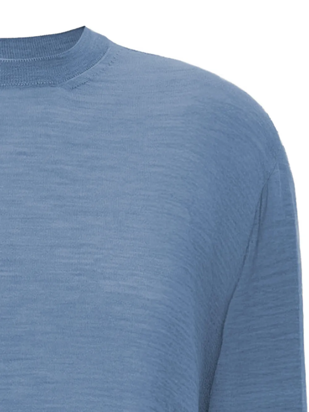  Jil Sander Top De Punto Con Efecto De Mezcla - Azul 