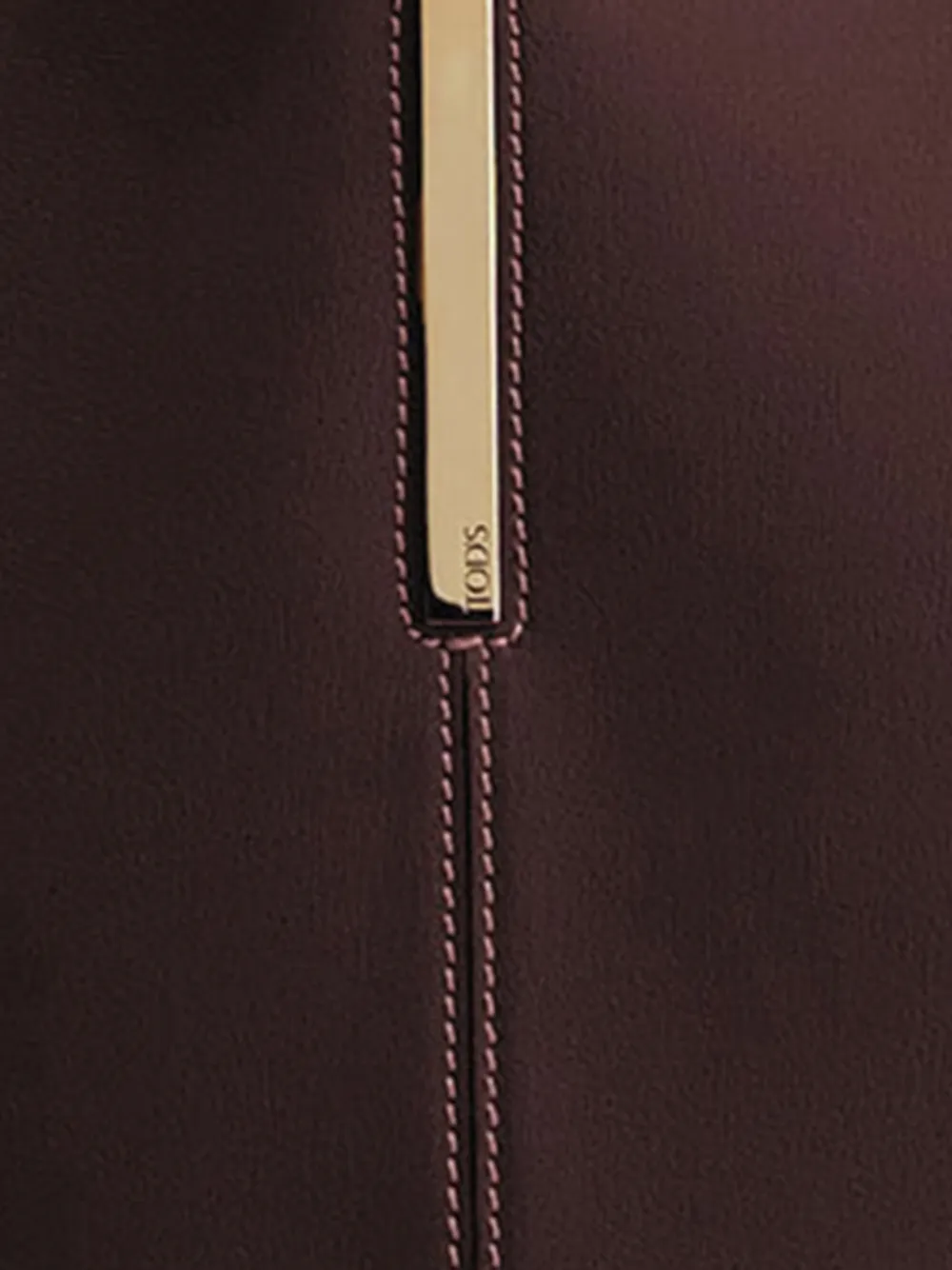 Tod's Leren shopper Bruin