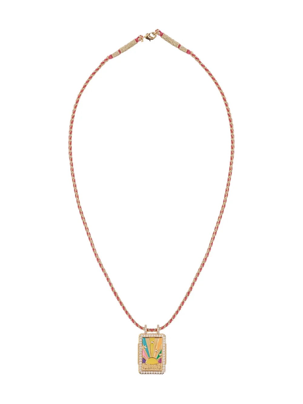 Mya Bay Rainbow Boheme Necklace In Gold