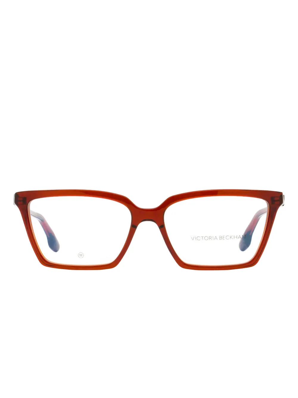 Victoria Beckham Rectangle-frame Glasses In Red