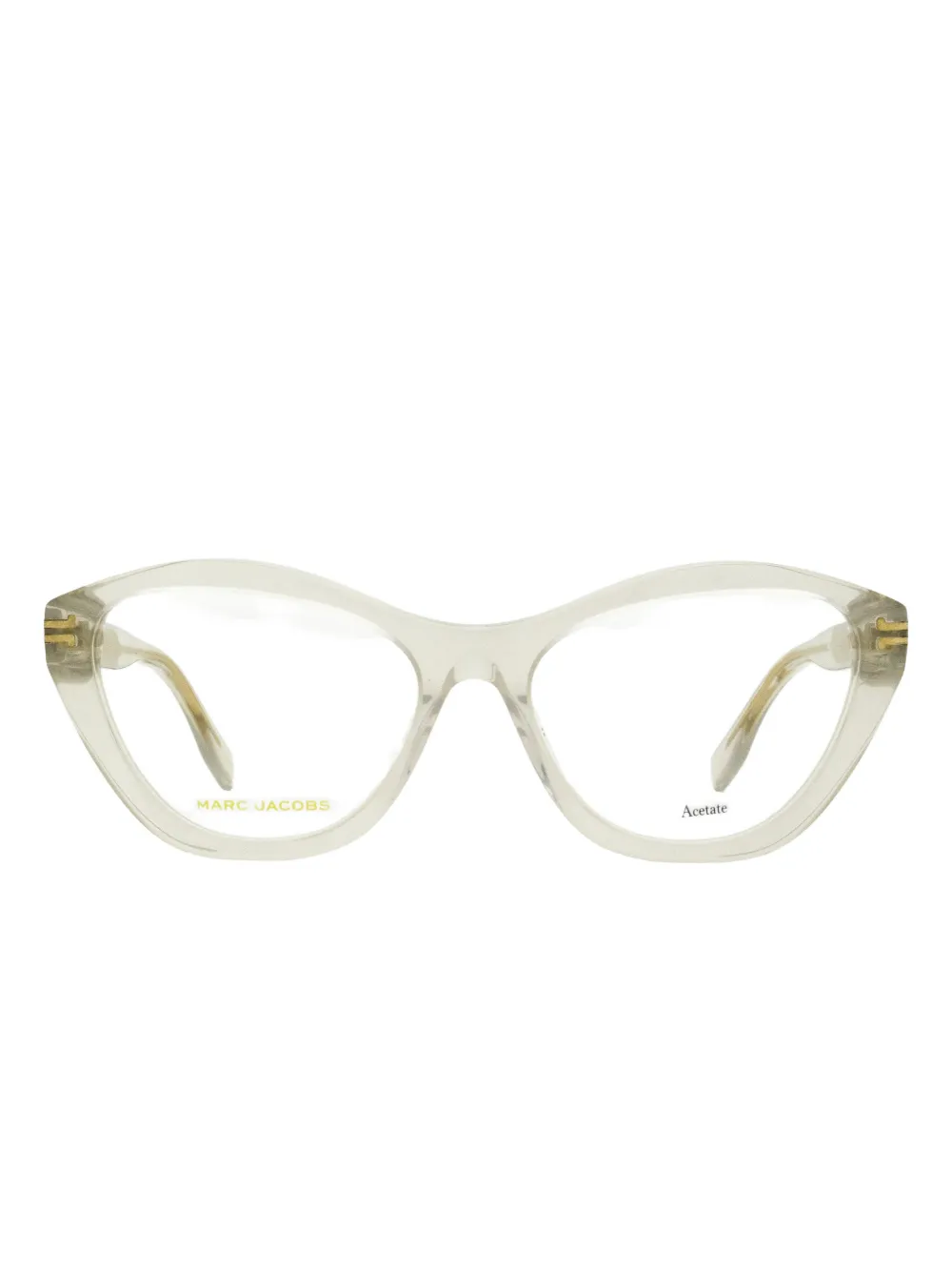 Marc Jacobs Cat-eye Glasses In Green