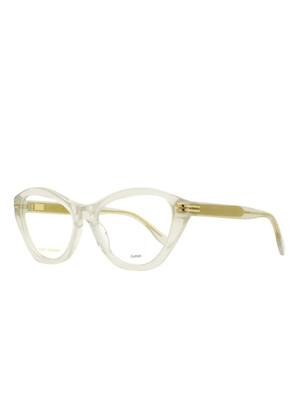 Marc Jacobs Cat-eye Glasses In Green
