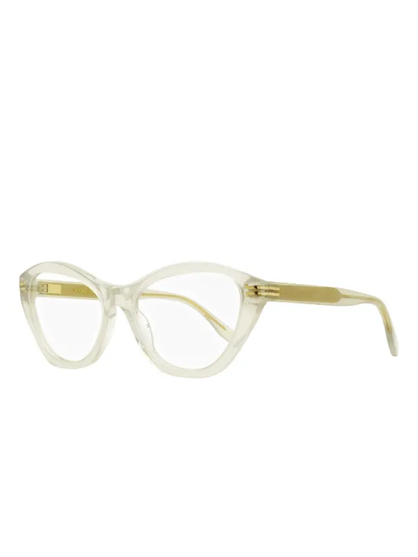 Marc Jacobs Eyewear キャットアイメガネフレーム | ニュートラル 
