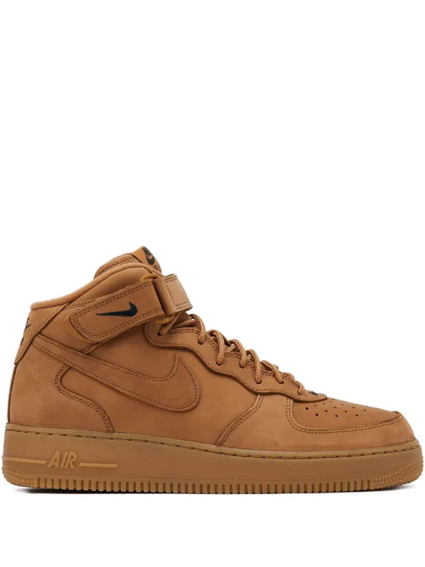 NIKE Air Force 1 AIR FORCE 1 スエード ブラウン Nike Air Force 1 スエードスニーカー | ブラウン | FARFETCH JP