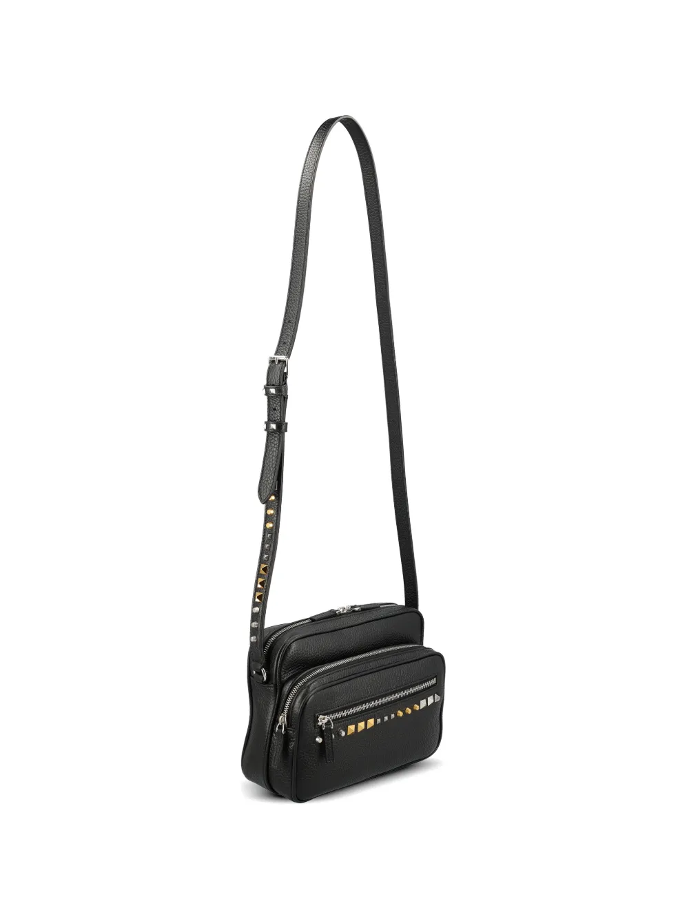 Valentino Garavani Rockstud schoudertas Zwart