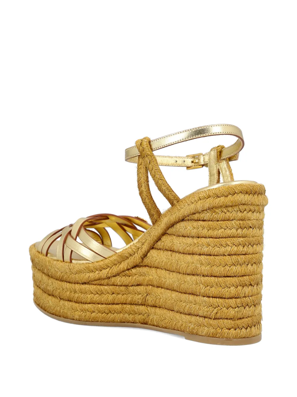 Valentino Garavani Sandalen met plateauzool Goud