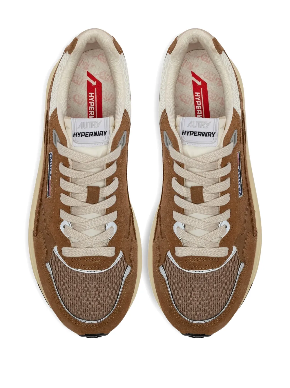 Autry Suède sneakers Bruin