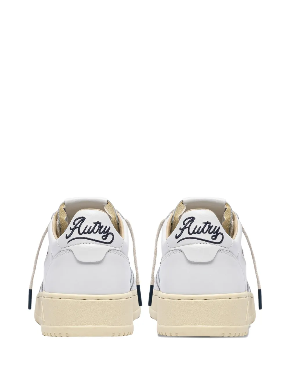 Autry Medalist leren low-top sneakers Wit