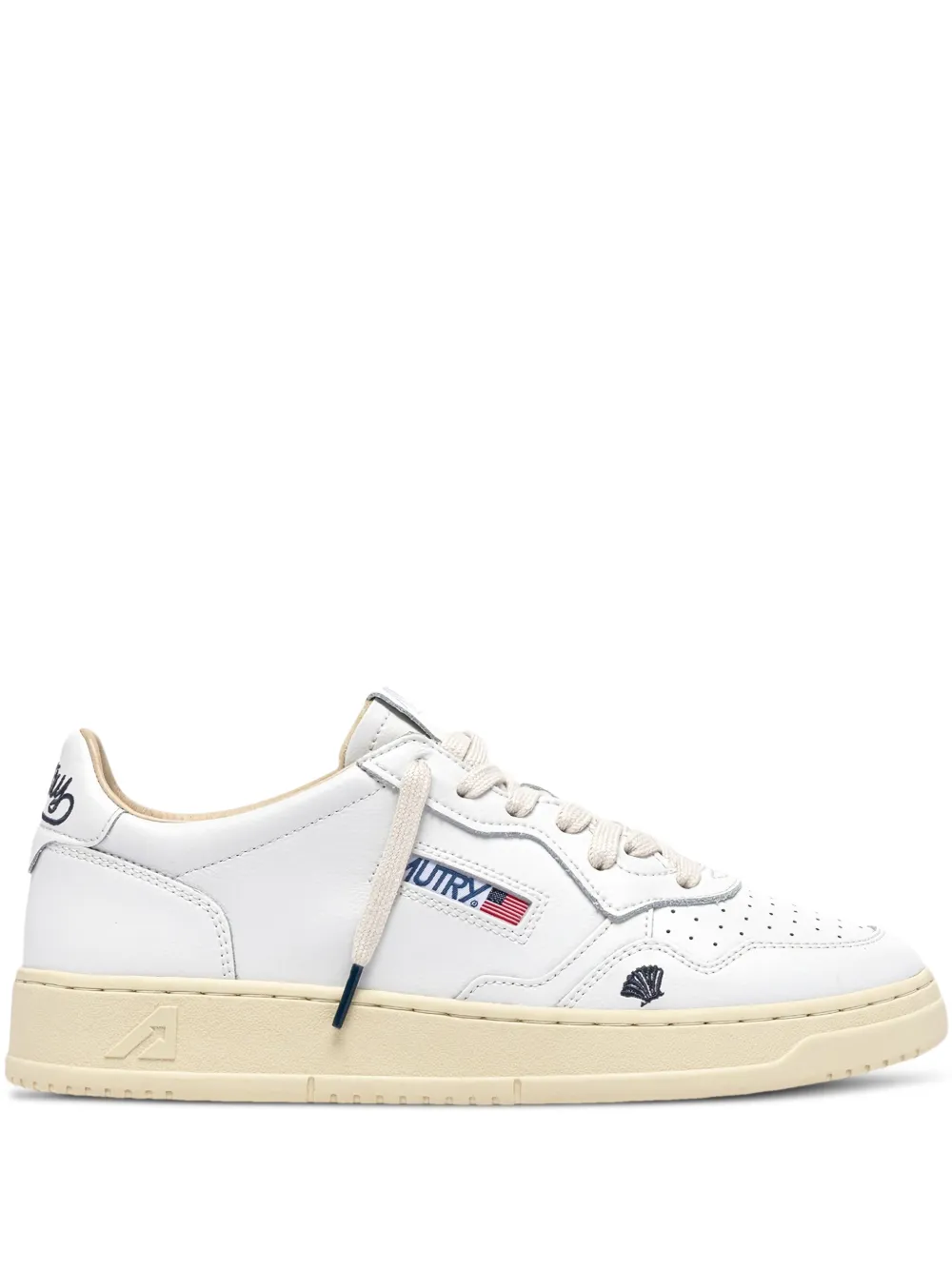 Autry  Medalist low-tops leather sneakers | White | Image 1