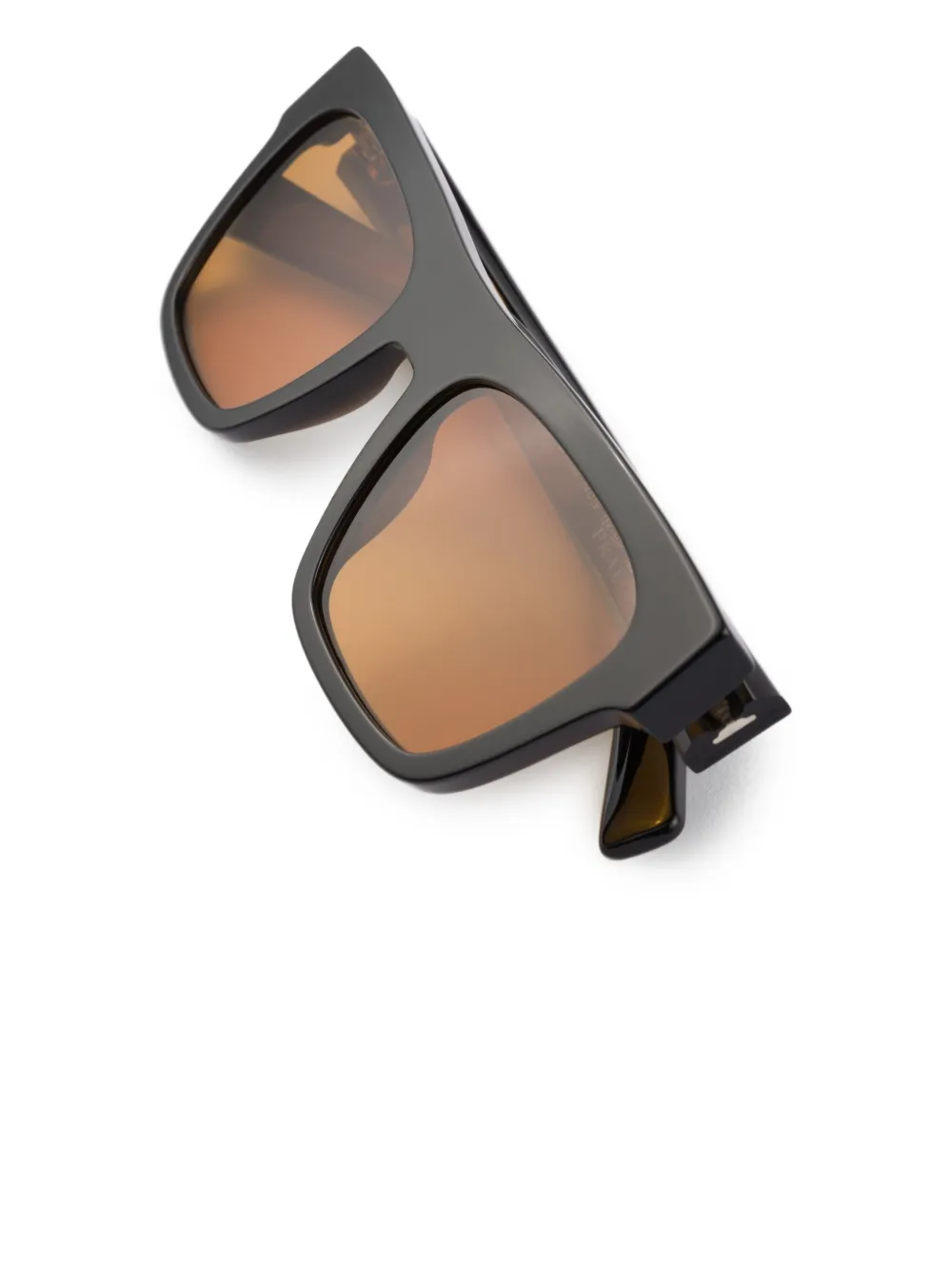 Prada Eyewear Zonnebril met vierkant montuur Zwart