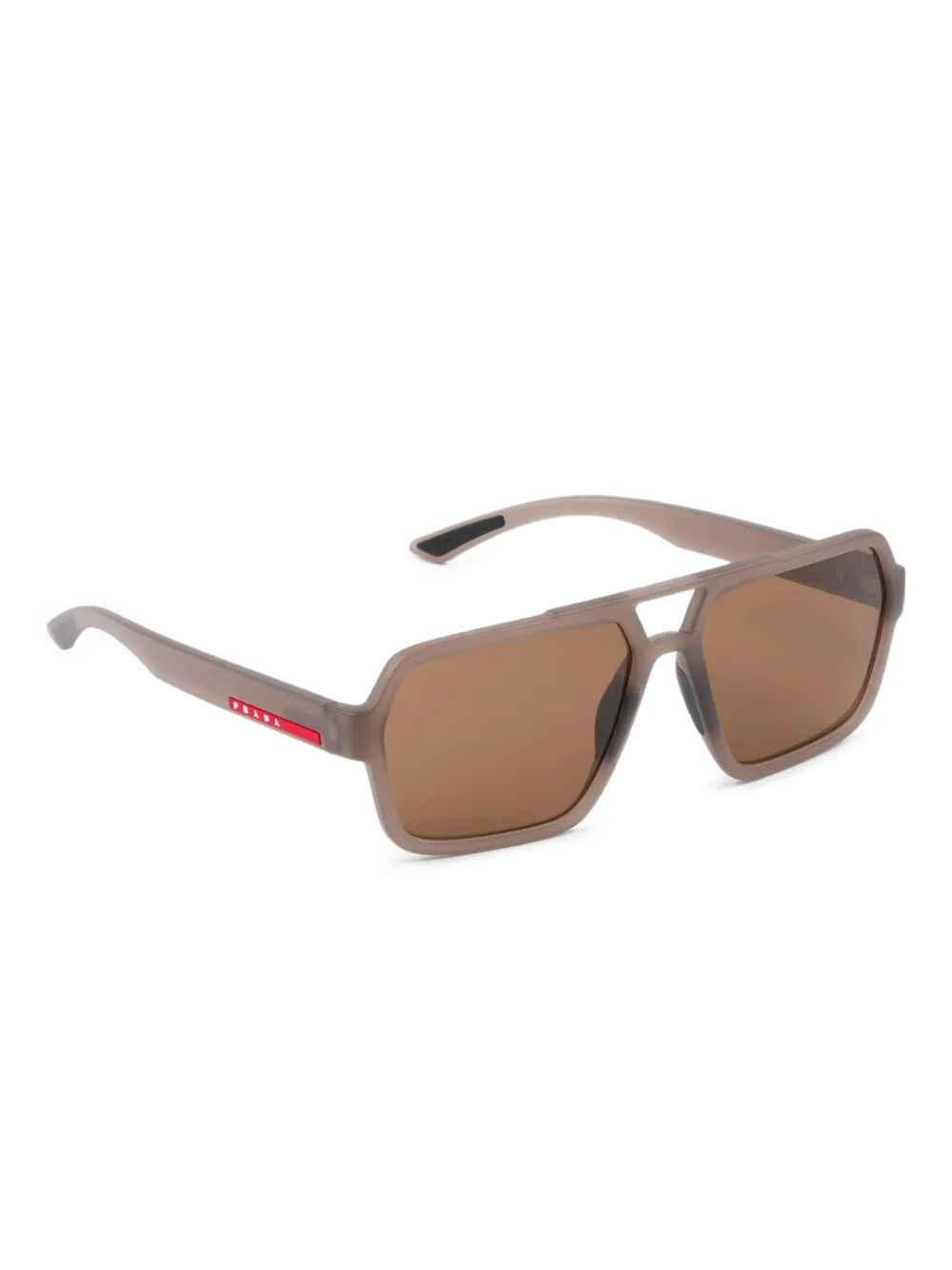 Prada Eyewear lentes de sol Linea Rossa con armazón rectangular | Image 2