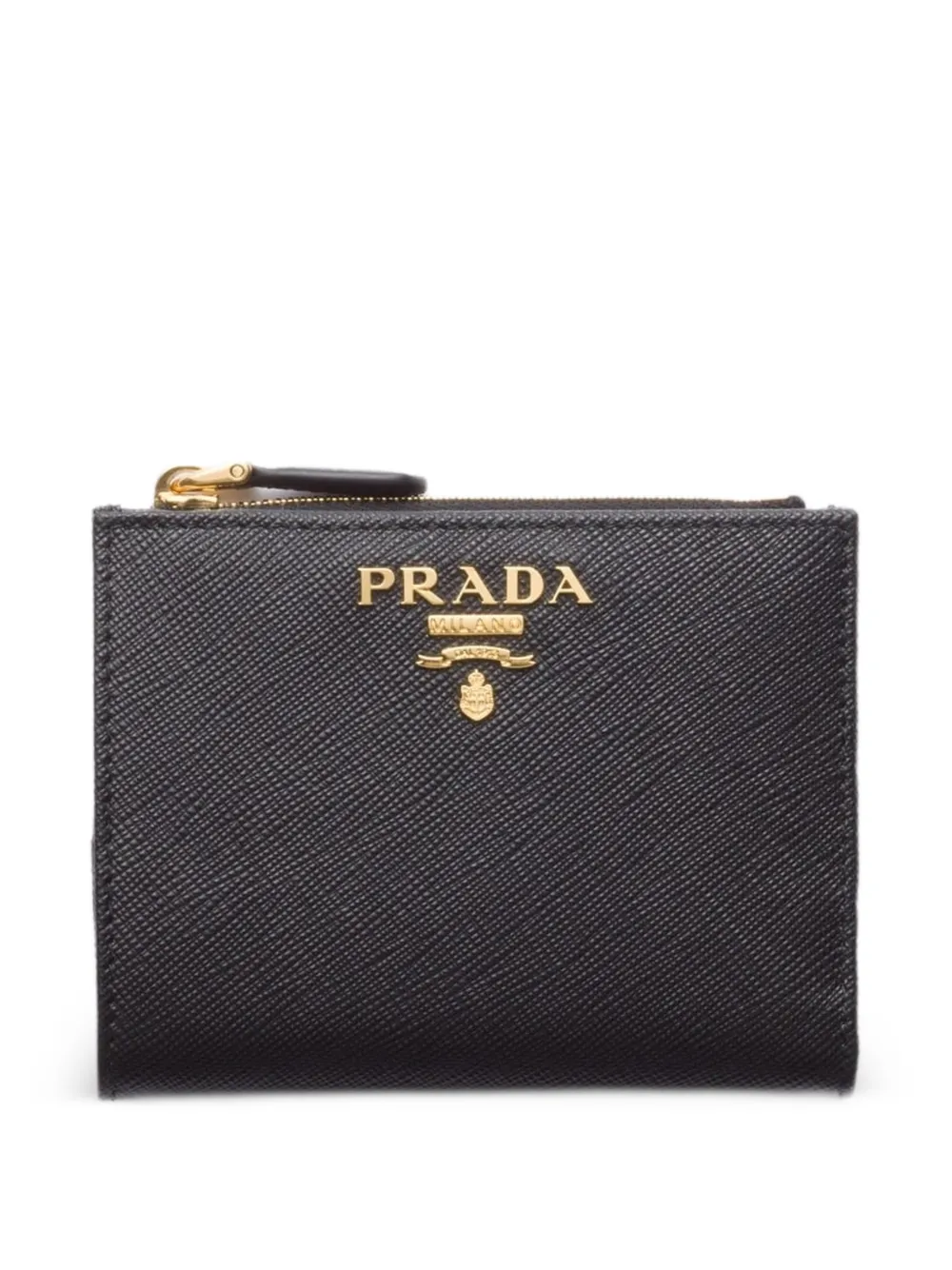 Prada Portafoglio piccolo in pelle - Nero