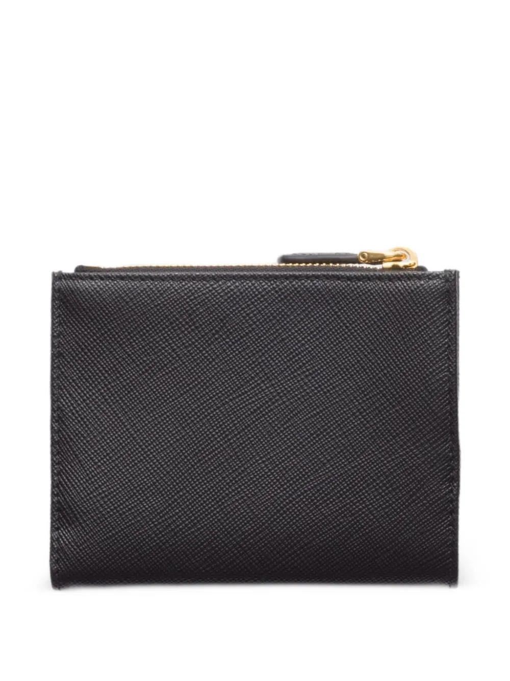 Prada Leren portemonnee Zwart