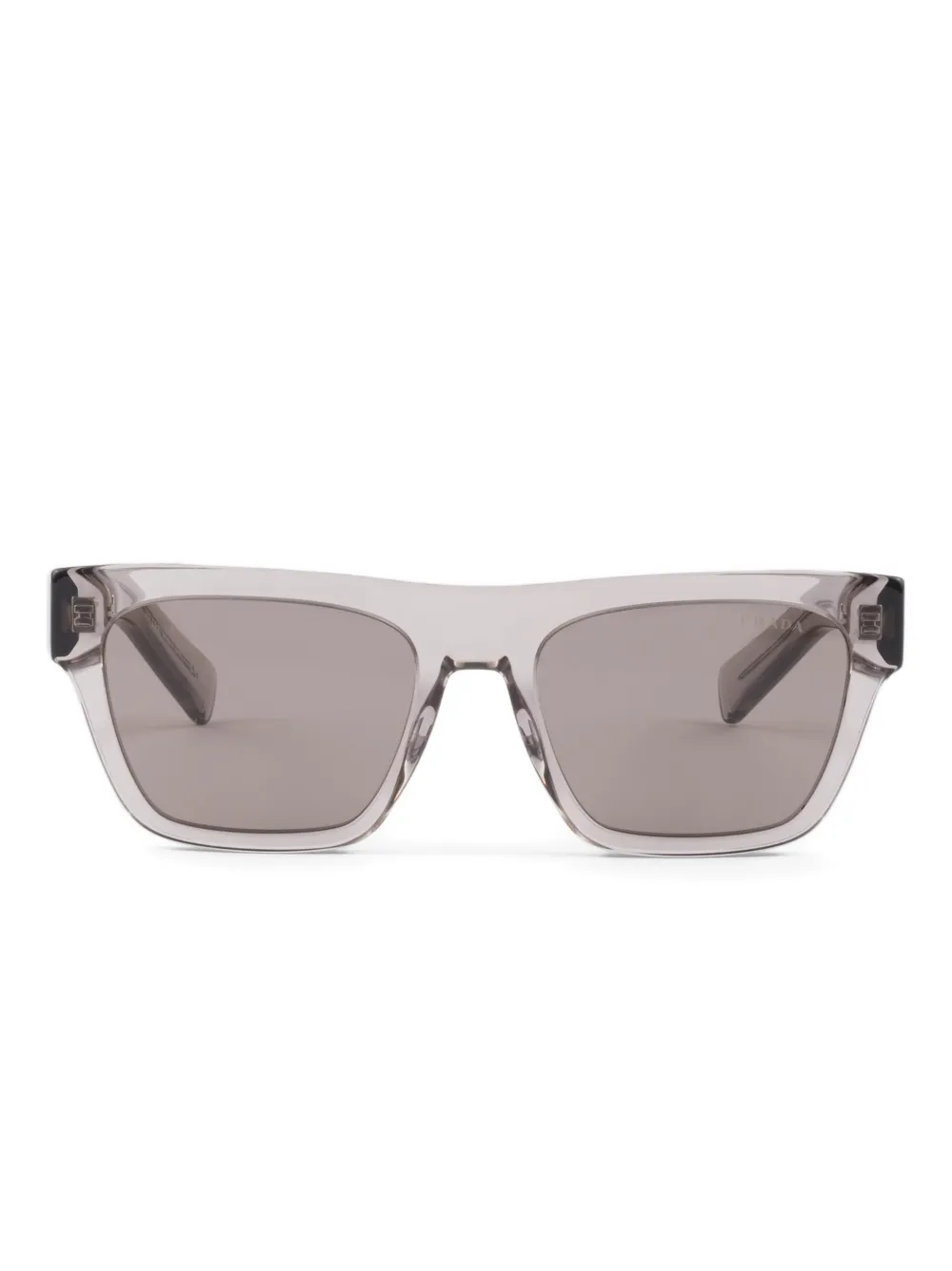 Prada Eyewear Occhiali da sole squadrati - Grigio