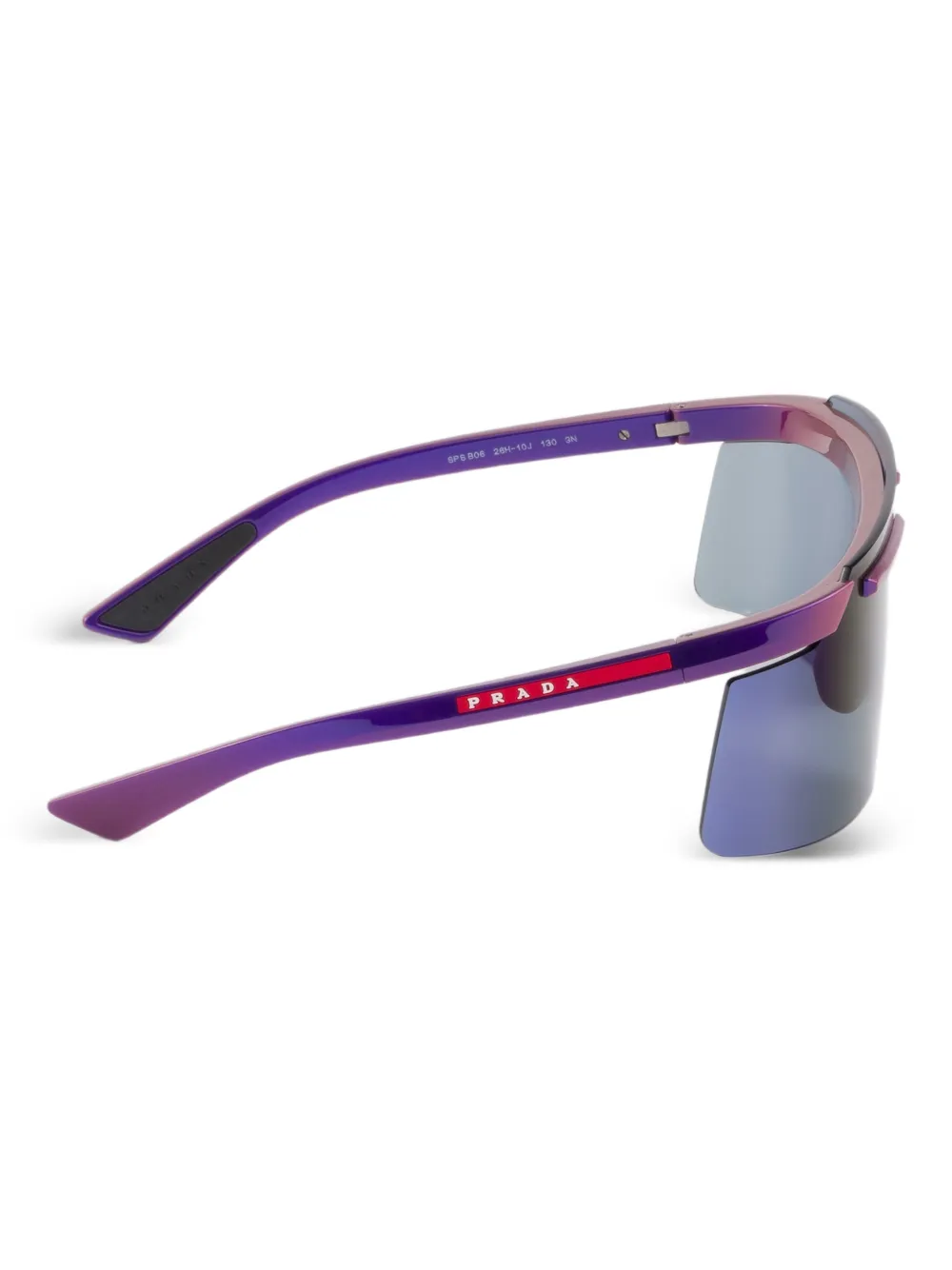  Prada Eyewear Linea Rossa Active Sunglasses - Purple 