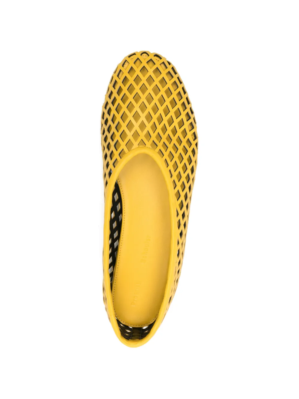 Proenza Schouler Geperforeerde ballerina's Geel