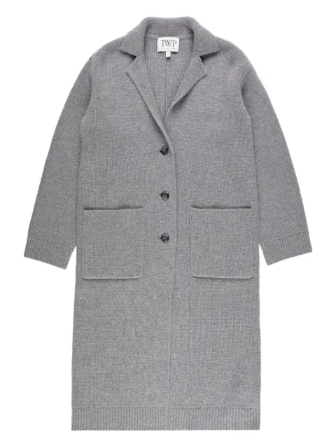 TWP Jorden patch-pocket button coat
