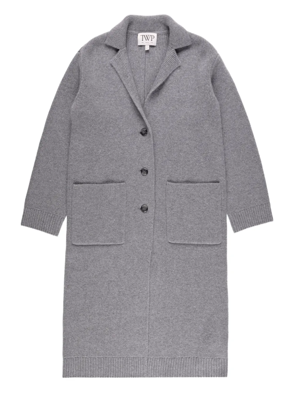TWP Jorden patch-pocket button coat | Grau | Image 1
