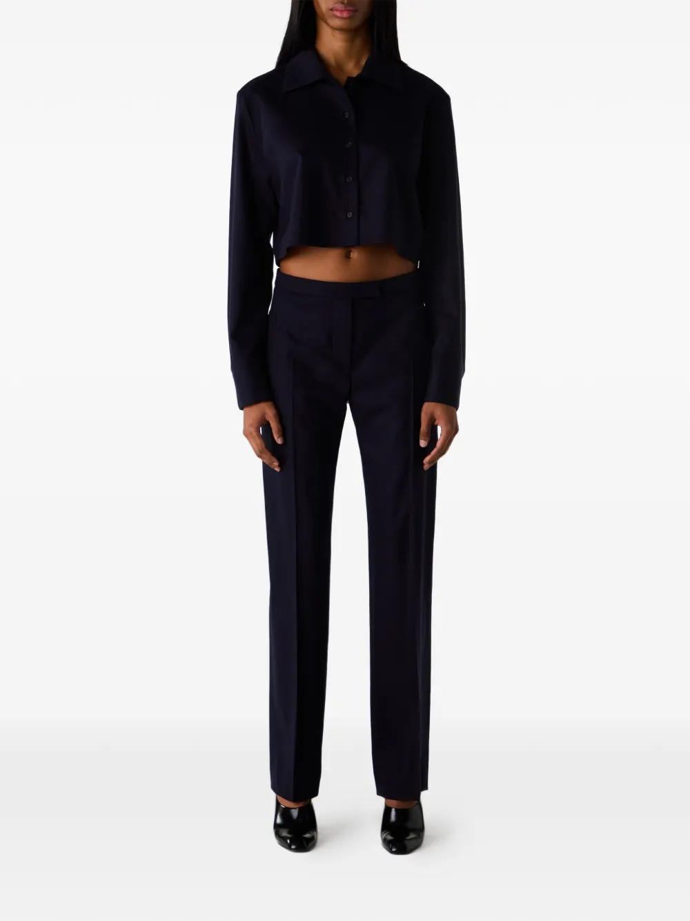 KHAITE Miles broek - Blauw