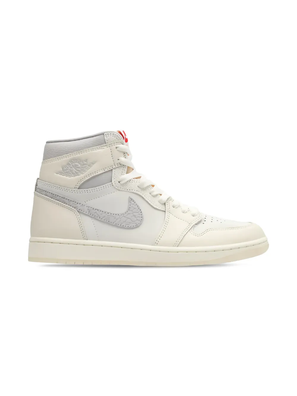 Jordan Kids Air Jordan 1 Retro High OG "Sail University Red" sneakers - Toni neutri