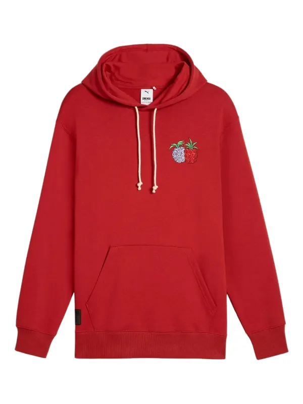 PUMA x One Piece graphic-print Hoodie | Red | FARFETCH