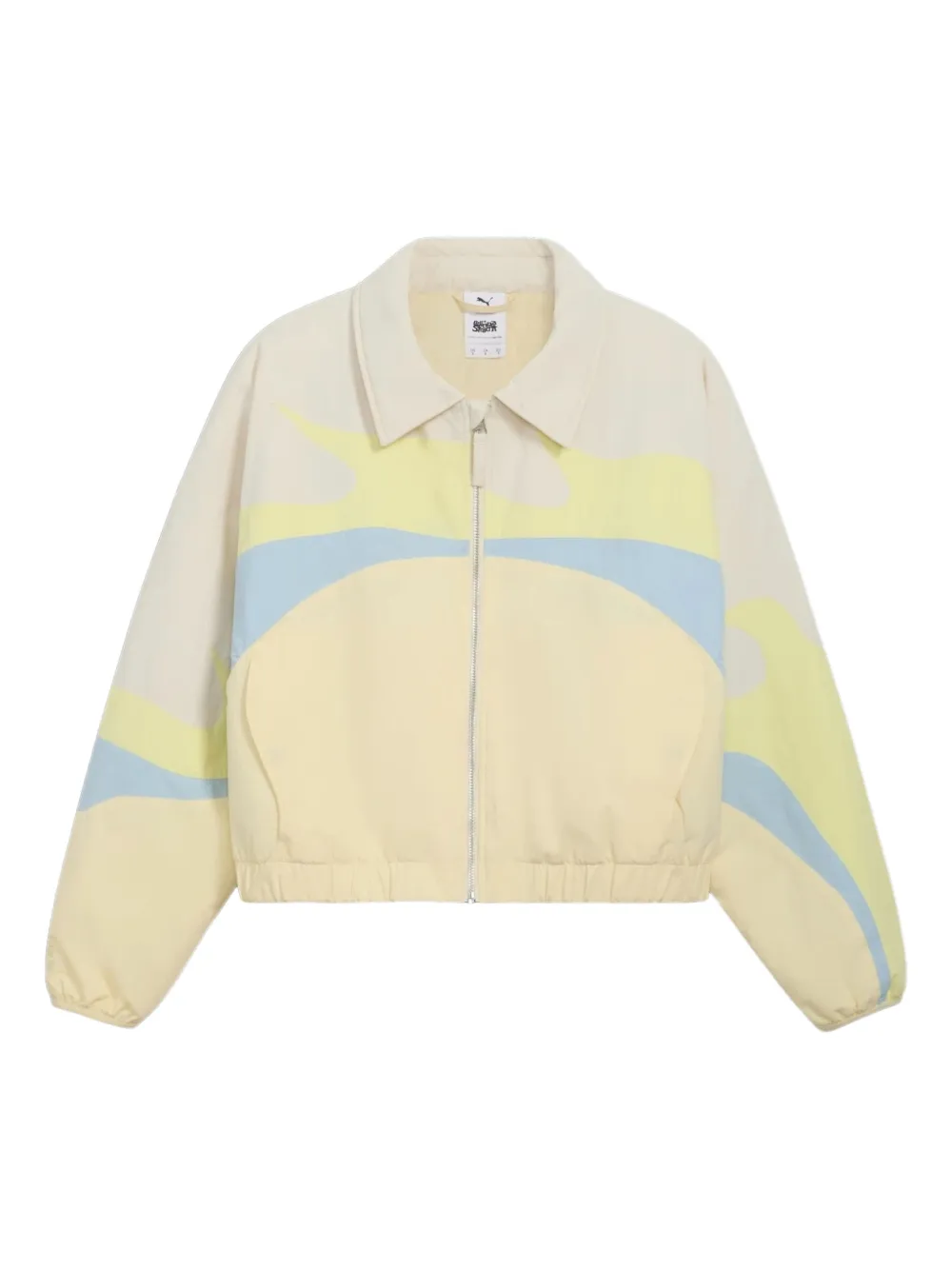 PUMA graphic zip jacket - Nude