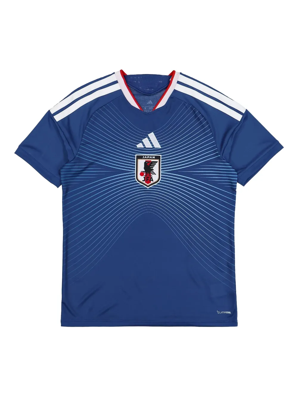 adidas Japan 26/27 logo-print T-shirt - Blau