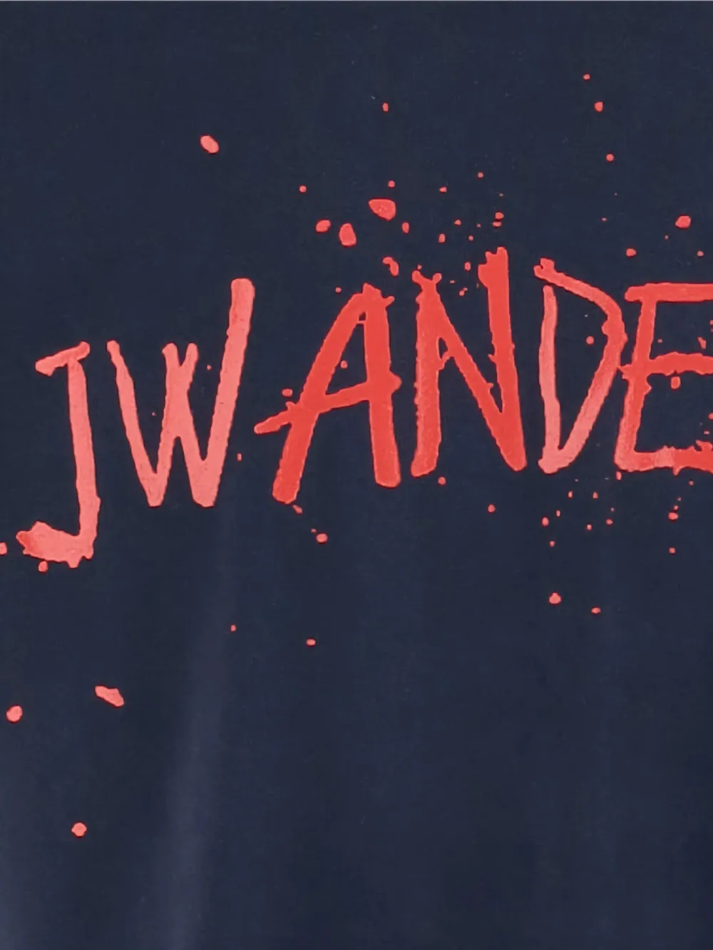 JW Anderson T-shirt met logoprint Blauw