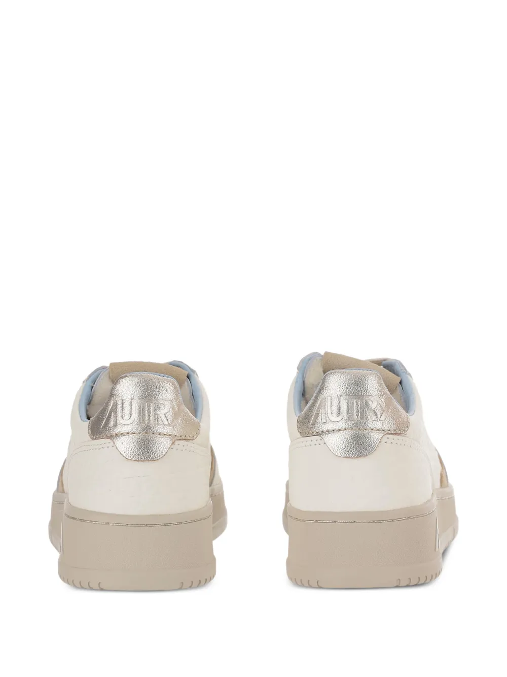 Medalist Perforated Suede Overlay Trainers