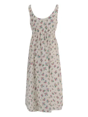 line and dot green dress Boden Women's Cathy Notch Neck Jersey Dress in Green main image 0