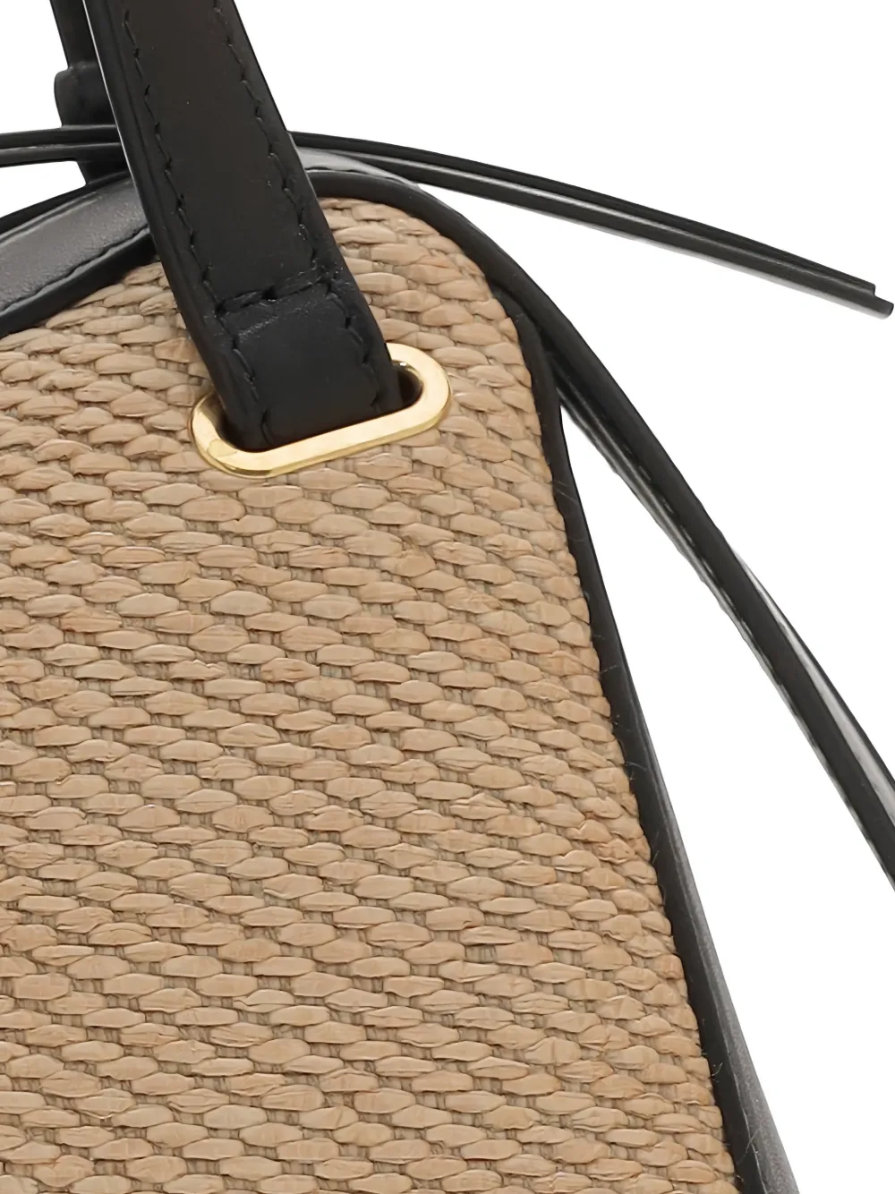 Jil Sander raffia-panelled Tote Bag | Neutrals | FARFETCH