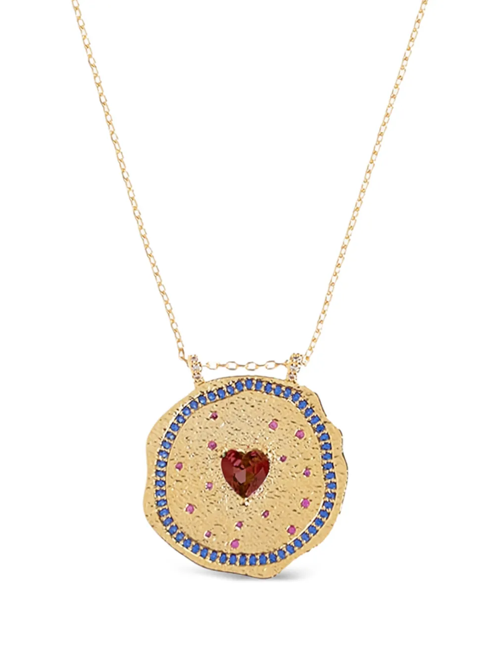 MYA BAY collier Ruby Heart Medal | Image 2