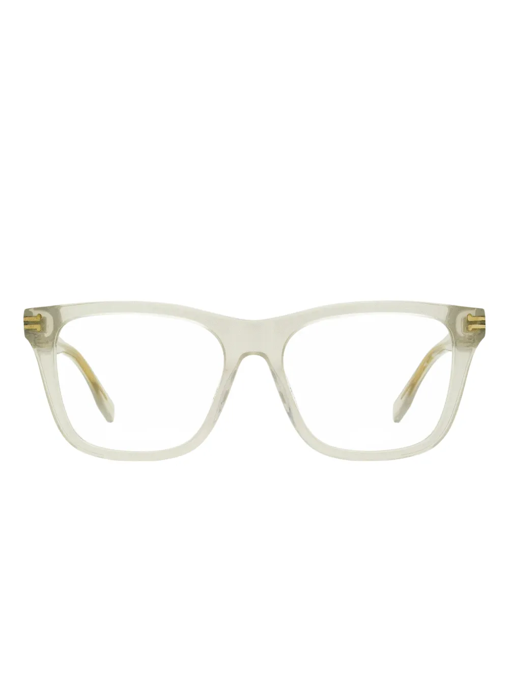 Marc Jacobs Eyewear wayfarer-logo glasses | Neutrals | Image 1