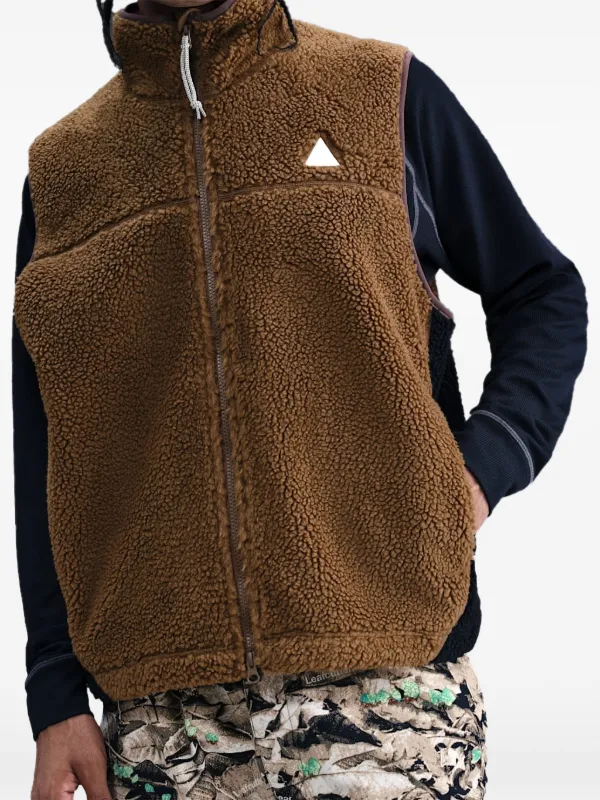 Nike Canwell Glacier Therma-FIT ADV zip-up Vest | Brown | FARFETCH ZA