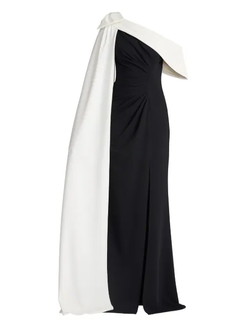 Tadashi Shoji one-shoulder maxi dress