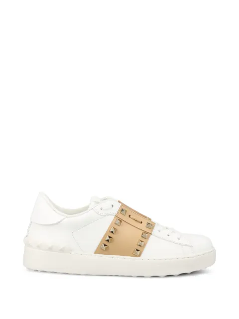 Valentino Garavani Rockstud embellished low-top sneakers
