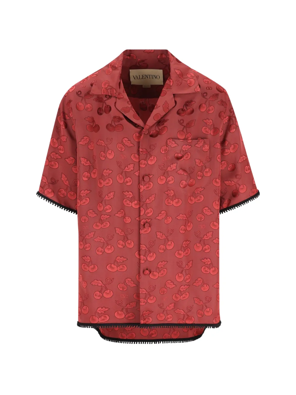 Valentino Garavani cherry-pattern shirt - Rosso