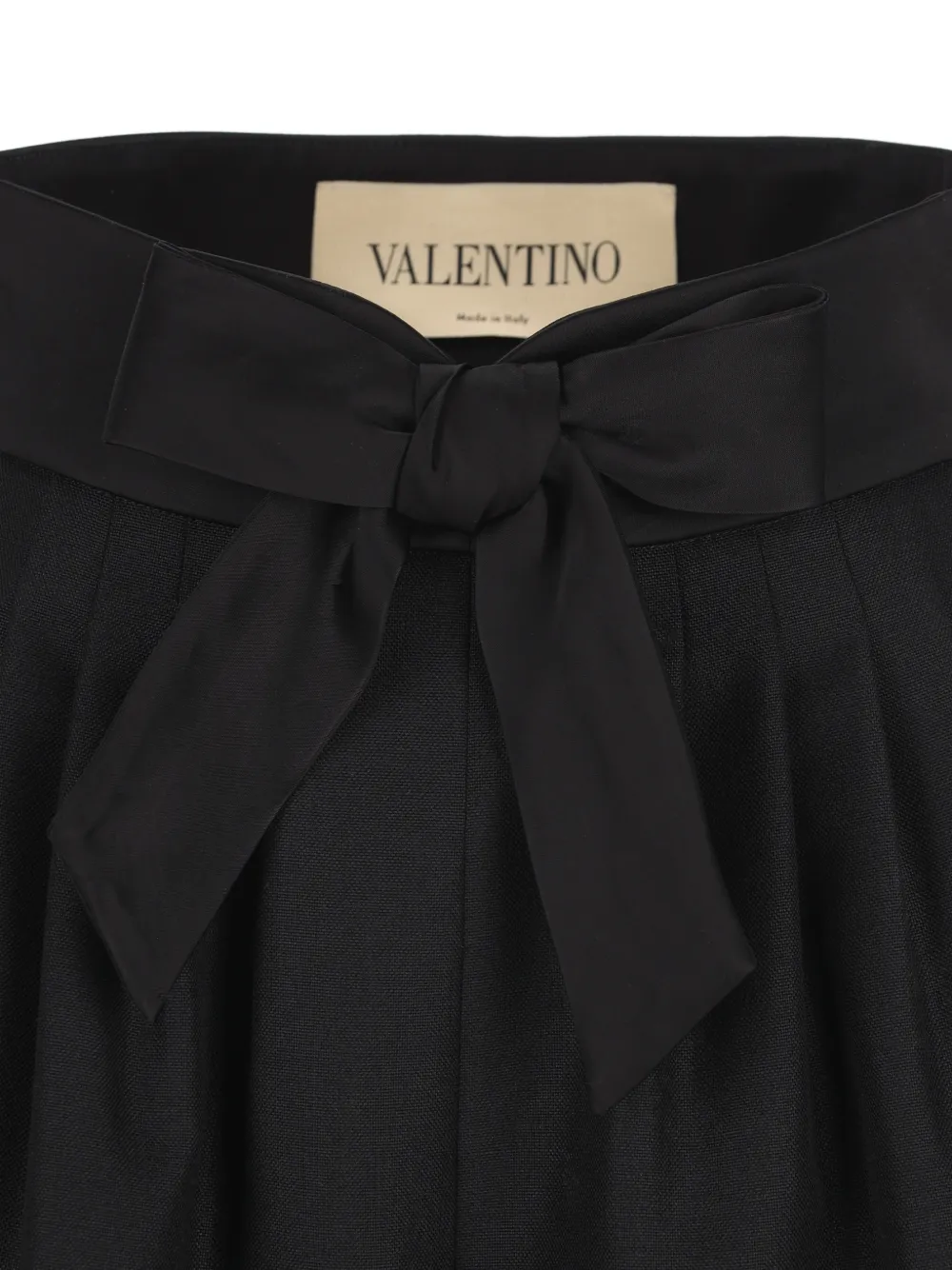 Valentino Garavani Shorts met strik Zwart