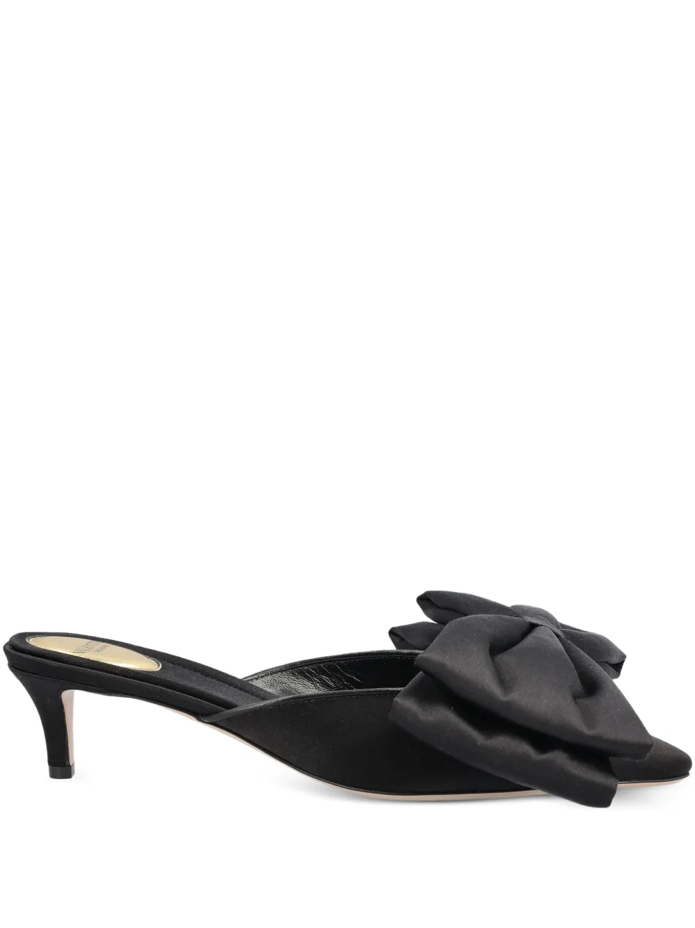 Valentino Garavani bow mules - Nero