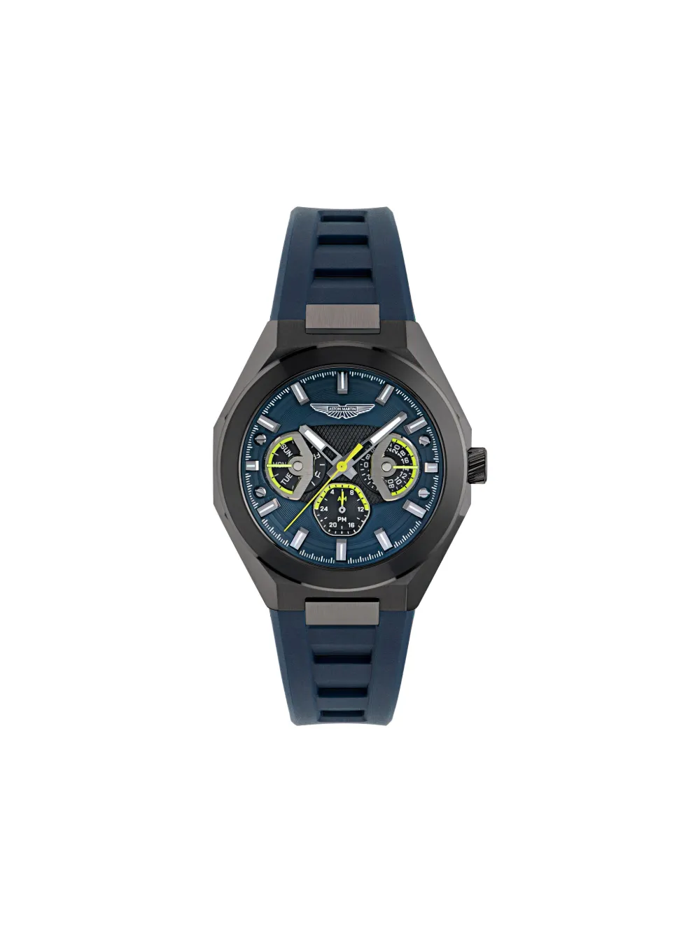 Aston Martin Watches Gunmetal Thrill 42mm watch - Blu