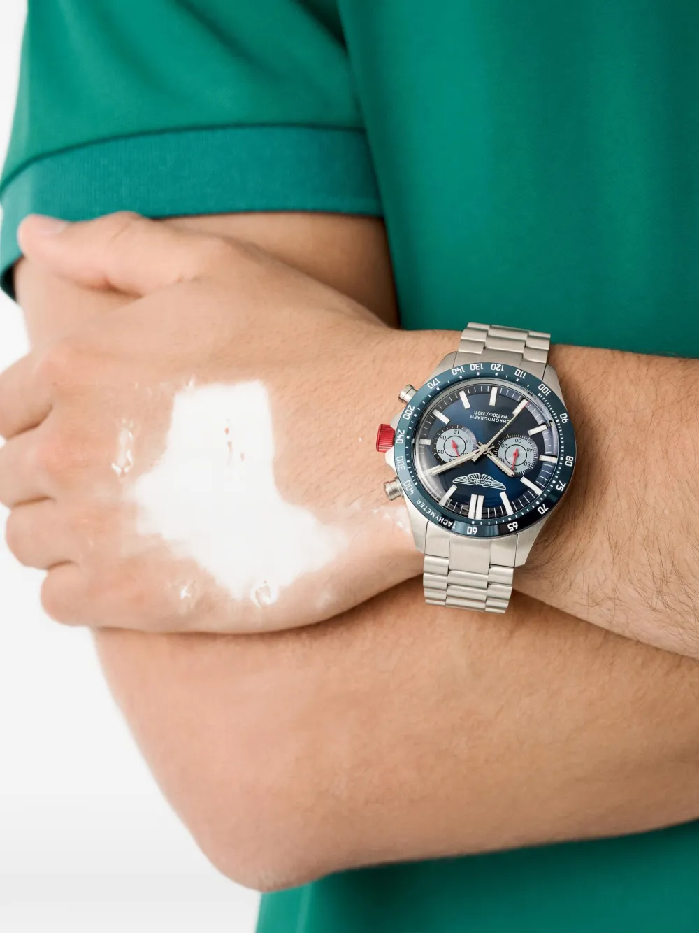 Aston Martin Watches Icon SPT 44mm watch - Blauw