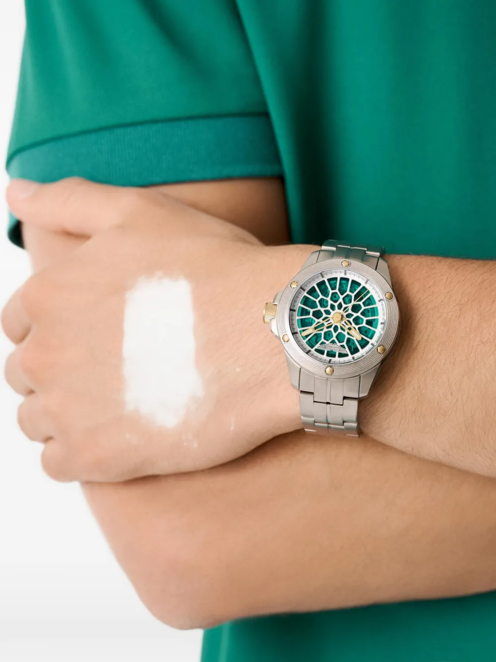 Aston Martin Watches Podium 41mm watch - Groen