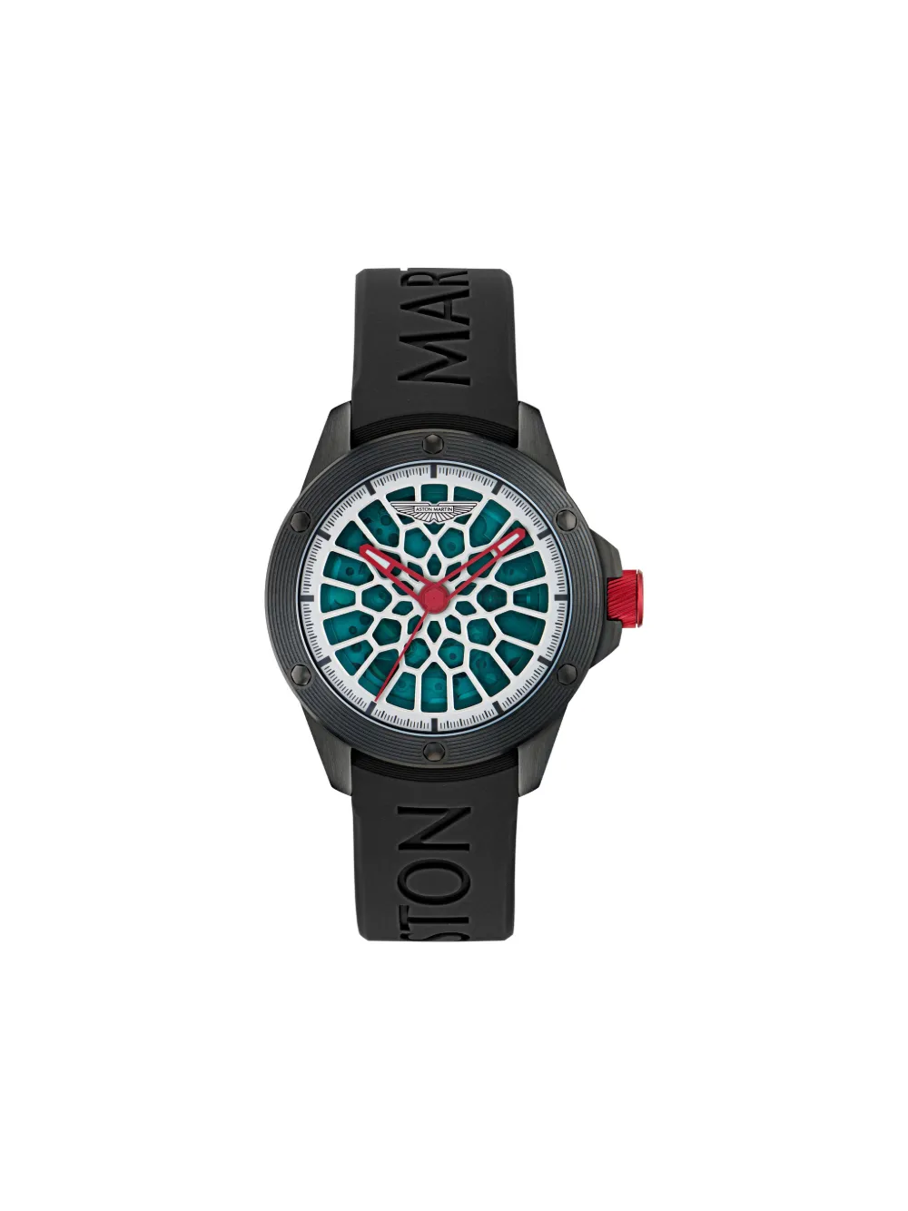 Aston Martin Watches Black Green Dial 41mm Watch - Verde