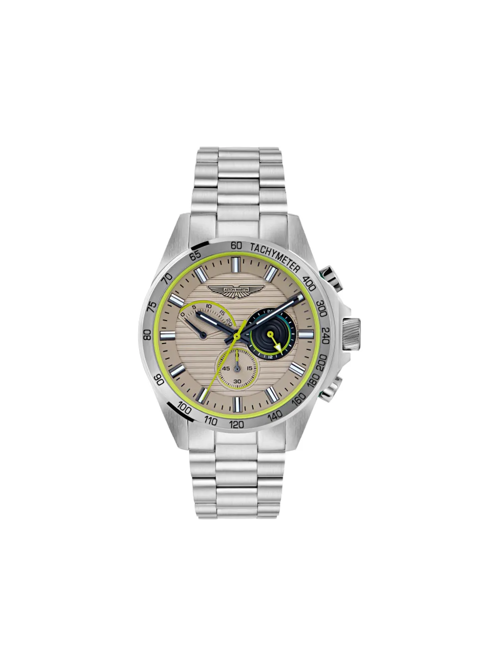 Aston Martin Watches Silver Tachymeter 44mm Watch - Toni neutri