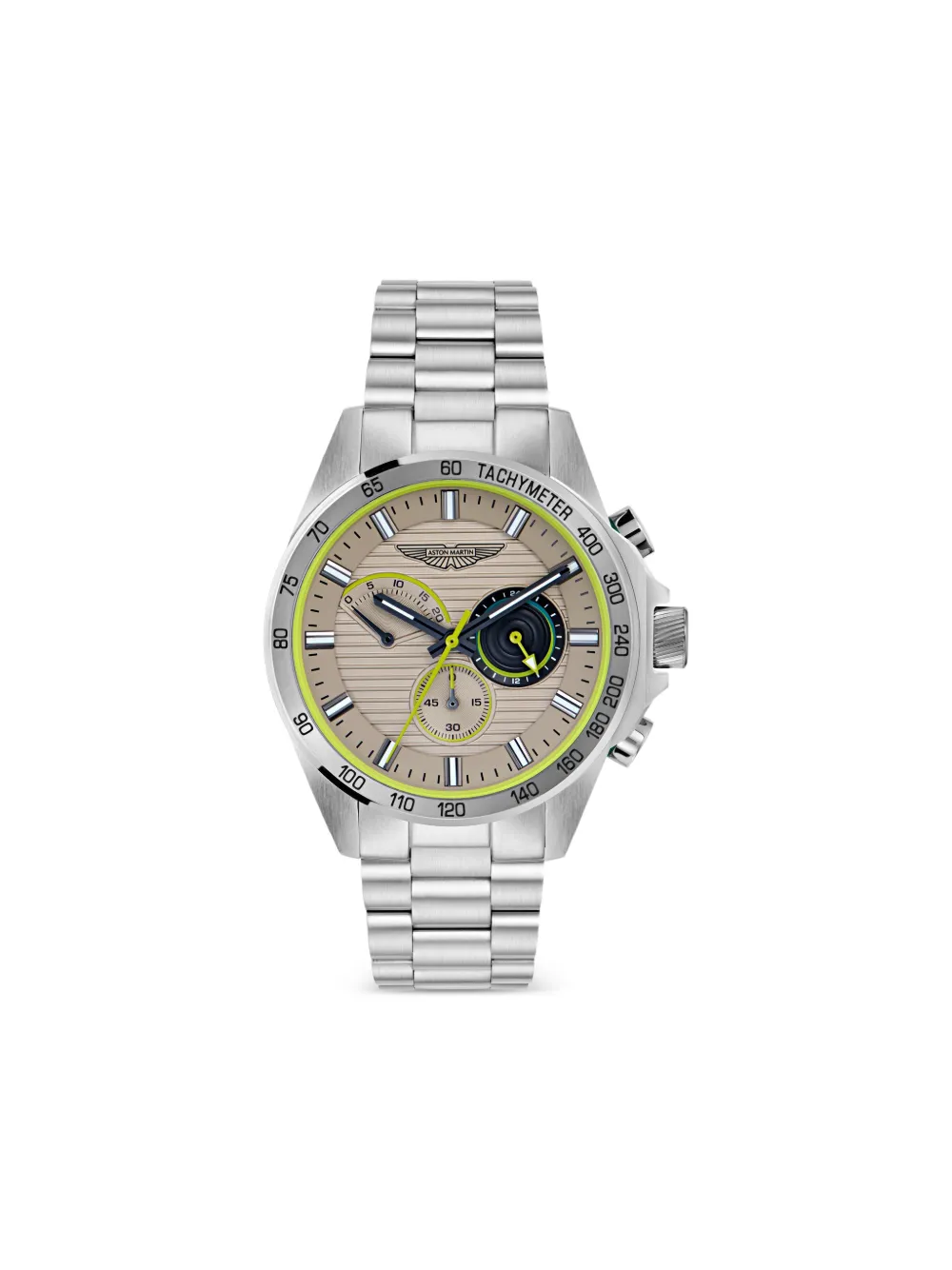 Aston Martin Watches Silver Tachymeter 44mm Watch - Toni neutri