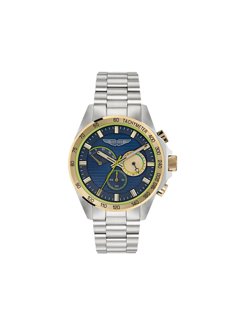 Aston Martin Watches Two Tone 44mm Watch - Blu